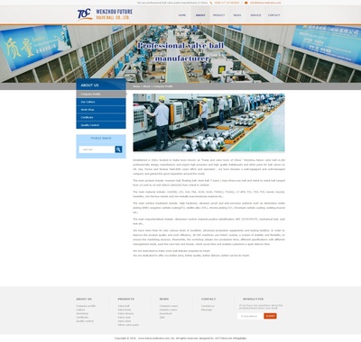 溫州前程閥門外貿站 打造純英文優化型官網，賦能全球化業務拓展